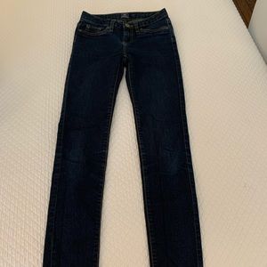 Gap kids dark wash denim jeans!